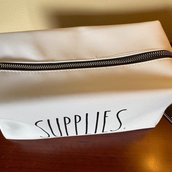 Rae Dunn Bags Rae Dunn Zipper Cosmetic Bag Supplies Case New Poshmark